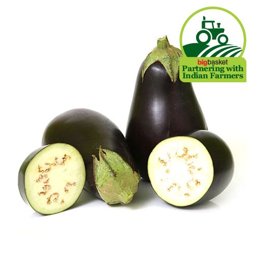 Fresho Brinjal - Bottle Shape, 500 g