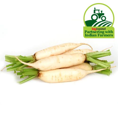Fresho Radish - White, 500 g