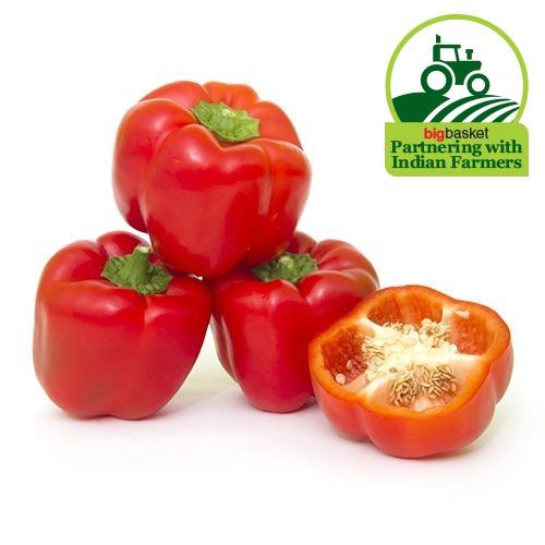 Fresho Capsicum - Red, 250 g