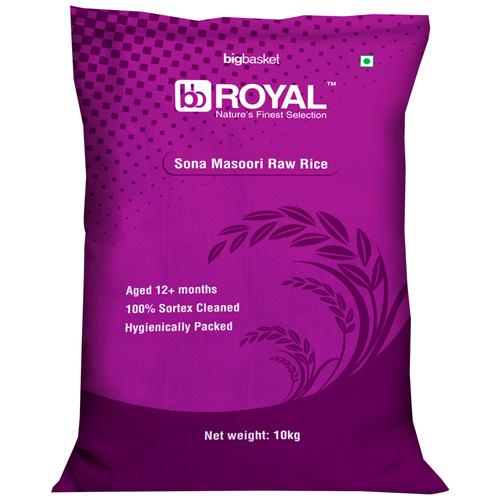 bb Royal Raw Rice - Sona Masoori, 10 kg (12 - 17 Months Old)