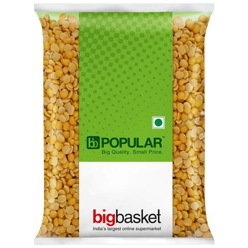 bb Popular Toor/Arhar Dal/Thuvaram Paruppu, 5 kg Pouch