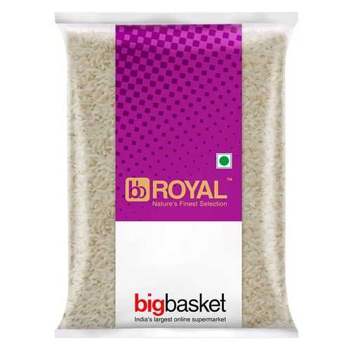 bb Royal Rice - Raw, Sona Masoori, 5 kg (12 - 17 Months Old)