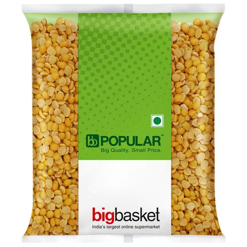 bb Popular Toor/Arhar Dal/Thuvaram Paruppu, 500 g Pouch