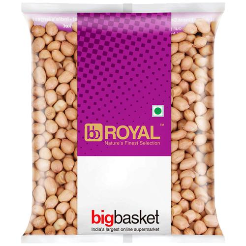 bb Royal Raw Peanuts/Mungaphali/Nilakadalai, 500 g Pouch