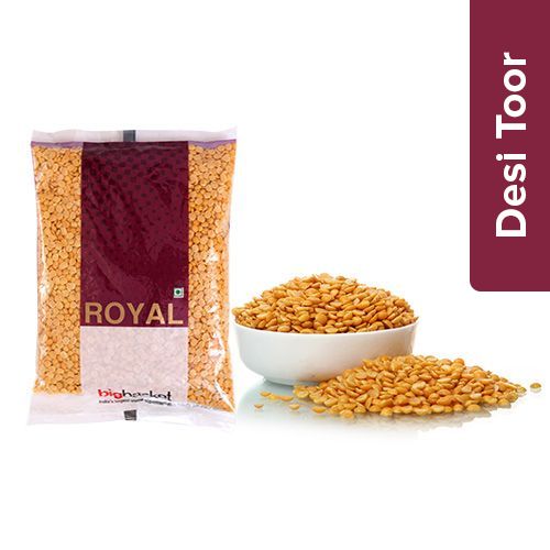 bb Royal Toor Dal/Arhar Dal/Thuvaram Paruppu, 500 g Pouch