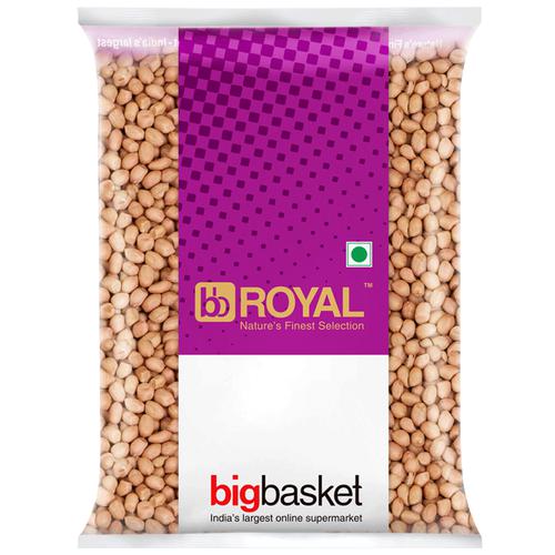 bb Royal Raw Peanuts/Mungaphali/Nilakadalai, 1 kg Pouch