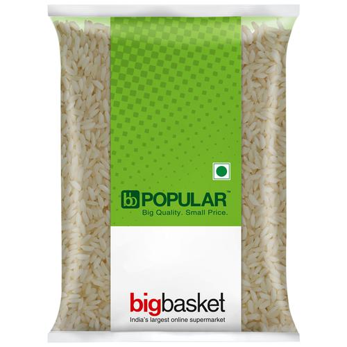 bb Popular Sona Masoori Steam Rice/Niravi Arisi, 1 kg (3 - 5 Months Old)