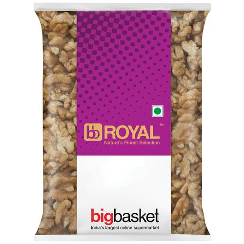 bb Royal Walnut Kernels/Akharot/Akhrot, 200 g Vacuum Packed