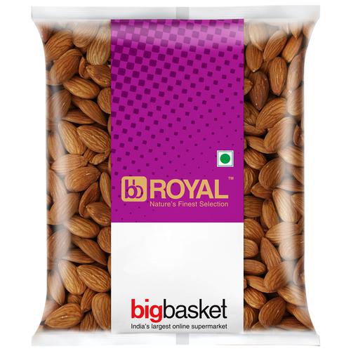 bb Royal Almond/Badam Californian (Extra Bold)/Badam, 500 g Pouch