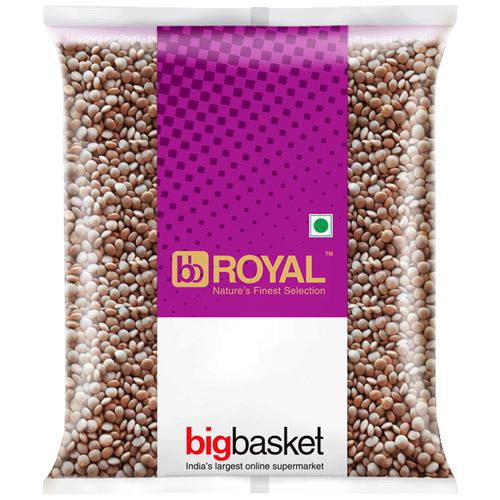bb Royal Masoor Black Whole/Sabut/Massor Paruppu/Mysore Paruppu, 500 g Pouch