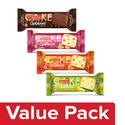 Britannia Cakes - Pineapple 55 g + Fruity Fun 55 g + Orange Bites 55 g + Choco Chill 55 g, Combo 4 Items
