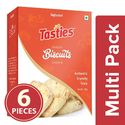 Tasties Biscuits - Cashew Nut, 6x200 g Multipack