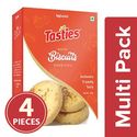 Tasties Biscuits - Badam Pista, 4x200 g Multipack
