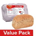 Fresho Bread - Whole Wheat, Chemical Free 400G + Eggs - Regular 6pcs, Combo 2 Items