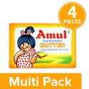Amul Butter - Pasteurized, 4x100 g Multipack