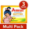 Amul Butter - Pasteurized, Carton, 3x100 g Multipack