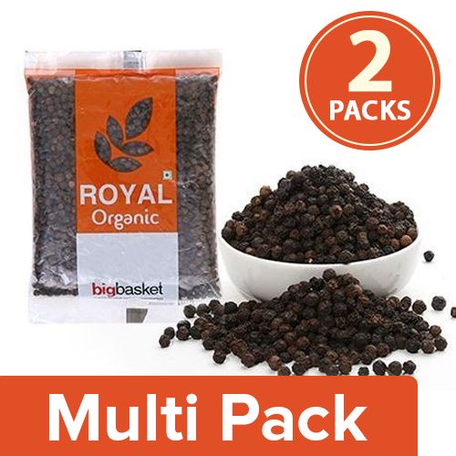 bb Royal Organic - Black Pepper/Kali Mirchi, 2x200 g Multipack