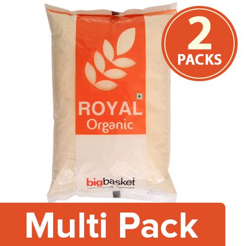 bb Royal Organic - Whole Wheat Atta, 2x5 kg Multipack