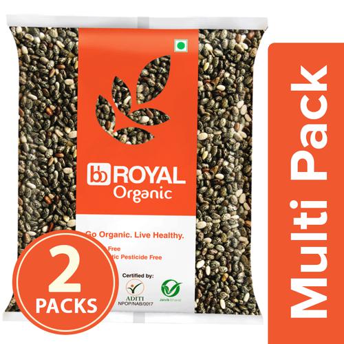 bb Royal Organic - Chia Seeds, 2x500 g Multipack