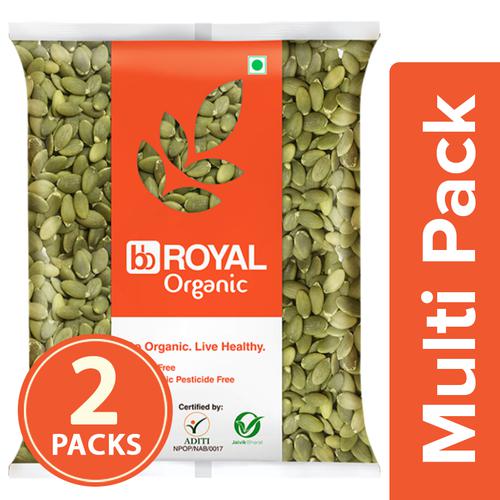 bb Royal Organic - Pumpkin Seeds, 2x200 g Multipack