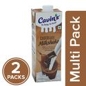 Cavins Milkshake - Chocolate, 2x1 L Multipack
