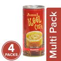 Amul Kool Cafe - Hazelnut, 4x200 ml Multipack