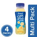 Amul Banana Milk Shake, 4x200 ml Multipack