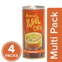 Amul Kool Cafe - Cinnamon, 4x200 ml Multipack