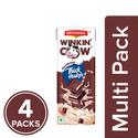 Britannia Winkin Cow Milk Shake - Chocolate, 4x200 ml Multipack