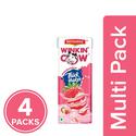 Britannia Winkin Cow Milk Shake - Strawberry, 4x200 ml Multipack