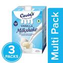 Cavins Vanilla Milkshake, 3x500 ml Multipack