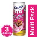 Cavins Gulkand Milkshake, 3x180 ml Multipack