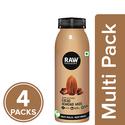 Raw Pressery Cacao Almond Milk - Lactose Free, Dairy Free, Vegan, 4x200 ml Multipack