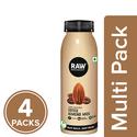 Raw Pressery Coffee Almond Milk - Lactose Free, Dairy Free, Vegan, 4x200 ml Multipack