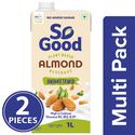 So Good Drink - Almond Fresh, Natural, 2x1 L Multipack