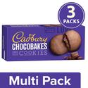 Cadbury Chocobakes Choc Filled Cookies, 3x75 g Multipack