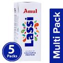 Amul Lassi - Rose Flavour, 5x200 ml (Multipack)