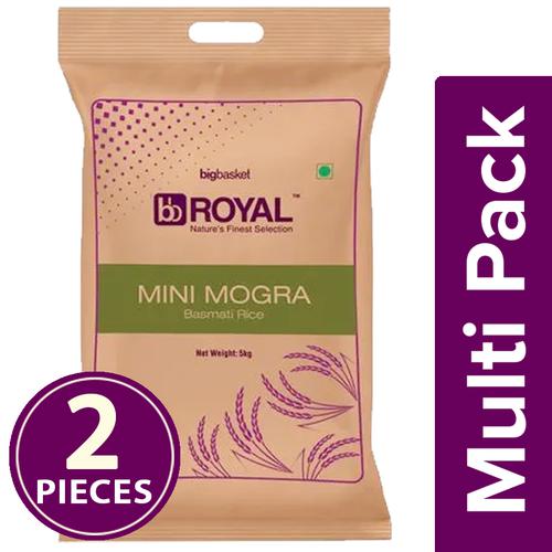 bb Royal Basmati Rice - Mini Mogra, Broken/Tukda, 2x5 Kg Multipack