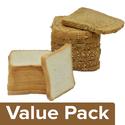 Fresho Brown Bread + Sandwich Bread (Safe, Preservative Free 200 g), Combo 2 Items