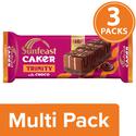 Sunfeast Caker Trinity Cake - Triple Chocolate, 3x28 g Multipack