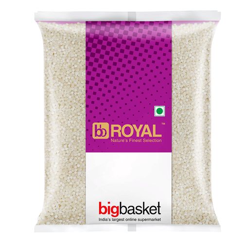 bb Royal Sabudana - White, Small, 500 g Pouch