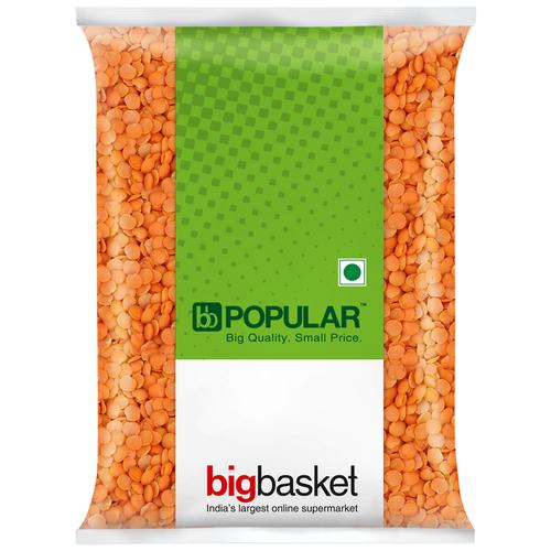 bb Popular Masoor Dal, 1 kg Pouch