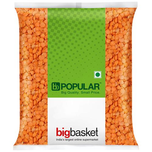 bb Popular Masoor Dal, 500 g Pouch