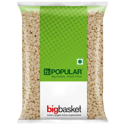 bb Popular Urad Dal - Split, 1 kg Pouch