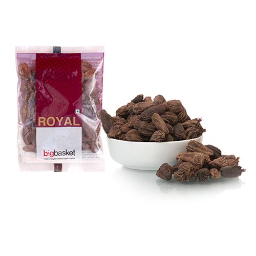 bb Royal Cardamom/Elaichi Black/Periya Elakkai, 50 g