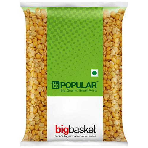 bb Popular Toor/Arhar Dal/Thuvaram Paruppu, 2 kg Pouch