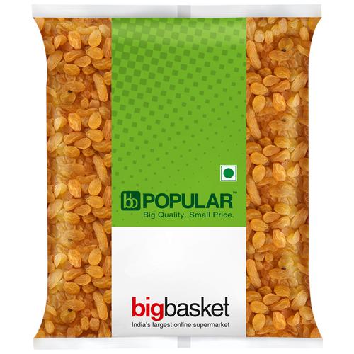 bb Popular Indian Raisins/Kishmish/Kaintha Thratchai, 500 g Pouch