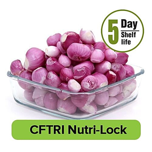 Fresho Sambar Onion - Peeled, 200 g