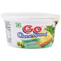 Go Cheese Spread - Olive & Herbs (Soft & Creamy), 200 g Cup