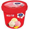 Dairy day Ice Cream Bucket - Strawberry, 1.5 L
